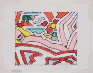 Tom Wesselman - Study For Sunset Nude, Variation No. 5