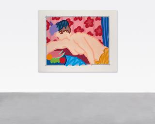 Tom Wesselmann - 1960 Judy Reaching over Table