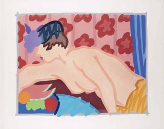 Tom Wesselmann - 1960 Judy Reaching over Table
