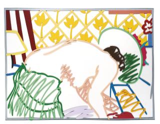 Tom Wesselmann - 1960 Judy Trying On Clothes