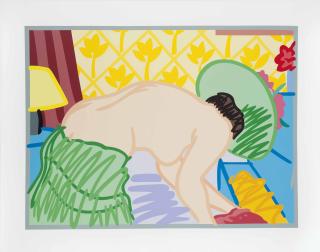 Tom Wesselmann - 1960 Judy Trying On Clothes