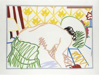 Tom Wesselmann - 1960 Judy Trying on Clothes