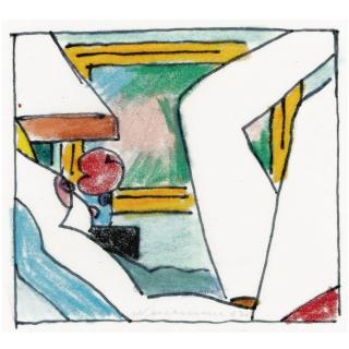 Tom Wesselmann - American Study For Nude With Picture