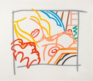Tom Wesselmann - Bedroom Blonde Doodle With Photo