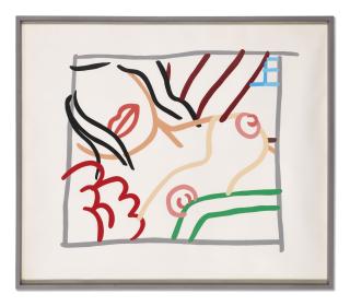 Tom Wesselmann - Bedroom Brunette Scribble