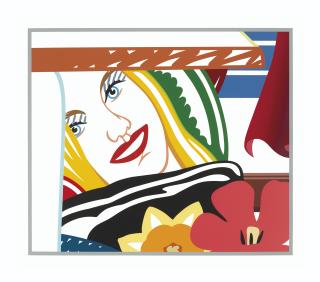 Tom Wesselmann - Bedroom Face #41