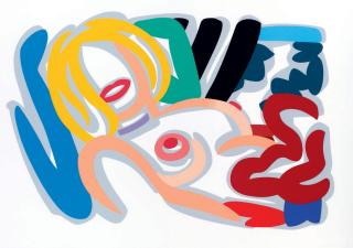 Tom Wesselmann - Big Blonde with Choker