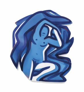 Tom Wesselmann - Blue Nude # 19