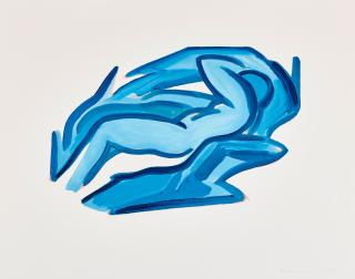 Tom Wesselmann - Blue Nude (#2; #4; #5) 3 works