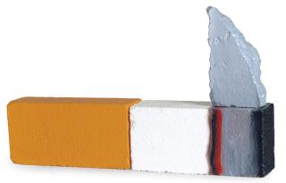Tom Wesselmann - Brick Smoking Cigarette (Var #2)