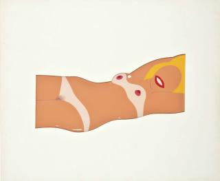 Tom Wesselmann - Cut Out Nude, from 11 Pop Artists I