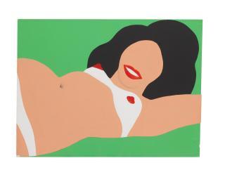 Tom Wesselmann - Cut Out Nude (Green)