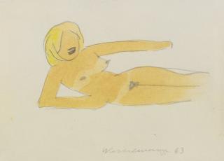 Tom Wesselmann - Drawing For Great American Nude #48
