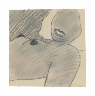 Tom Wesselmann - Drawing for Great American Nude #74