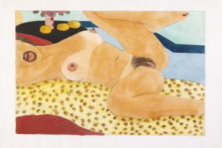 Tom Wesselmann - Drawing For Great American Nude #87