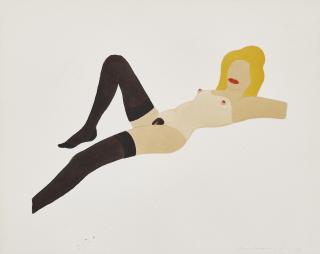 Tom Wesselmann - Embossed Nude #1