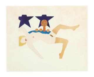 Tom Wesselmann - Embossed Nude with Still Life, #18