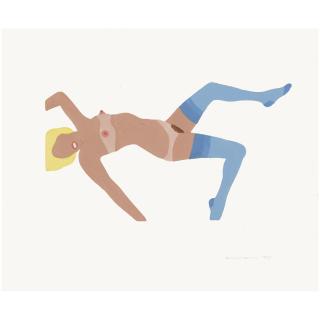 Tom Wesselmann - Embossed Nude
