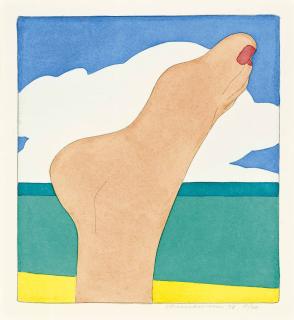 Tom Wesselmann - Foot, from: Seascape