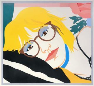 Tom Wesselmann - Four Brown Eyes Under Glass