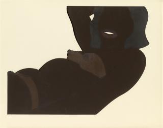 Tom Wesselmann - Great American Brown Nude Cut out