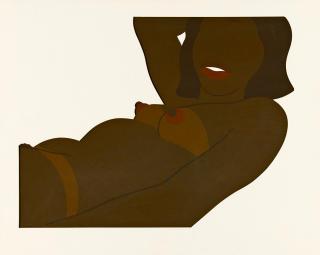 Tom Wesselmann - Great american brown nude cut out
