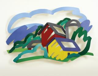 Tom Wesselmann - House And Barn In The Distance (3-D)