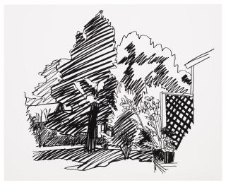 Tom Wesselmann - Jeannie\'S Backyard, East Hampton