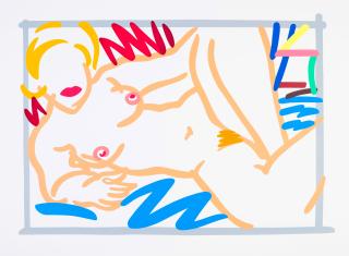 Tom Wesselmann - Judy on a Blue Blanket