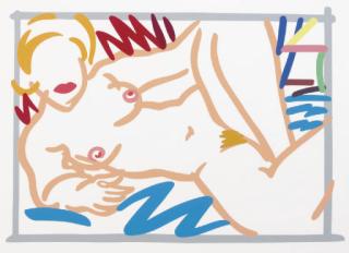 Tom Wesselmann - Judy with Blue Blanket, 1960