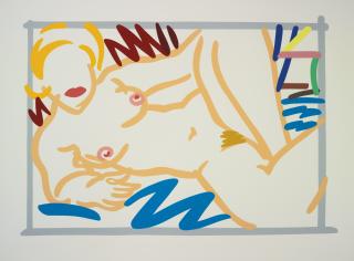 Tom Wesselmann - Judy With Blue Blanket
