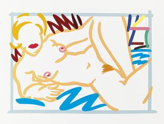 Tom Wesselmann - Judy With Blue Blanket