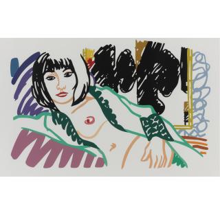 Tom Wesselmann - Monica In Robe With Motherwell