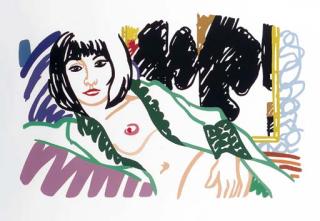 Tom Wesselmann - Monica In Robe With Motherwell