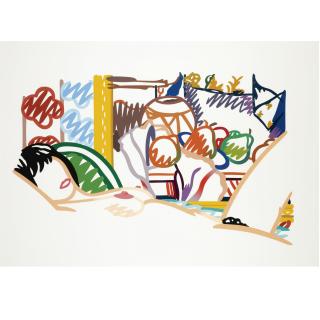 Tom Wesselmann - Monica Nude With Cezanne