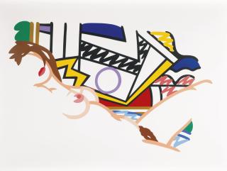 Tom Wesselmann - Monica Nude With Lichtenstein