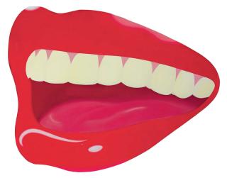 Tom Wesselmann - Mouth #8