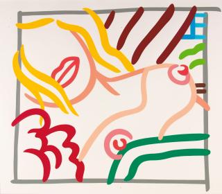 Tom Wesselmann - New Bedroom Blonde Doodle.