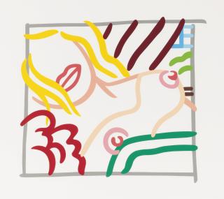 Tom Wesselmann - New Bedroom Blonde Doodle