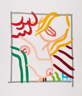 Tom Wesselmann - New Bedroom Blonde Doodle.