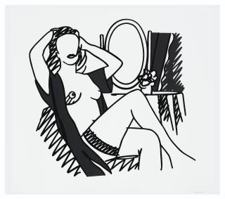 Tom Wesselmann - Nude and Mirror