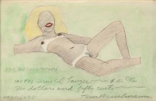 Tom Wesselmann - Nude (Check To Arnold Langer)