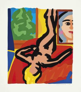 Tom Wesselmann - Nude with Picasso