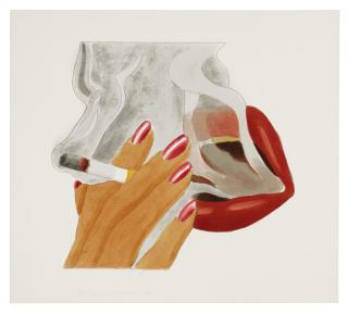 Tom Wesselmann - Open Ended Smoker (Drawing Edition)