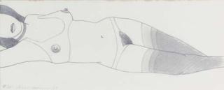 Tom Wesselmann - Reclining Nude #28
