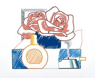Tom Wesselmann - Scribble version of still-life No. 58
