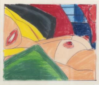 Tom Wesselmann - Sketch For Nude Painting Print