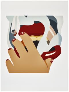 Tom Wesselmann - Smoker, from An American Portrait