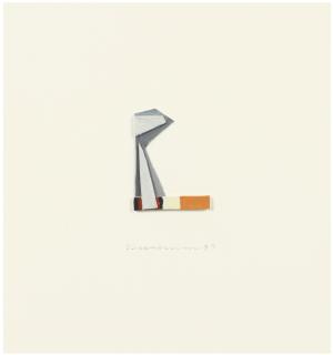 Tom Wesselmann - Smoking Cigarette