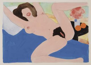 Tom Wesselmann - Spread Leg Nude (Variation To Great American Nude #87)